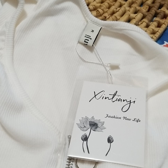 Cream Long Sleeve Dress Off White Color - Picture 6 of 6